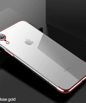 Ružovo-zlatý tenký obal na iPhone XS, iPhone XR a iPhone XS MAX