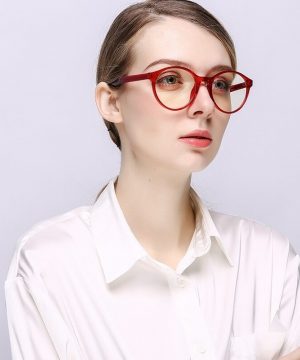 Štýlové retro okuliare s filtrom na prácu pri počítači