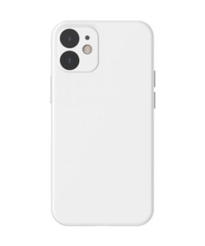 Silikónový obal pre iPhone 12 MINI, Liquid Silica Ivory White