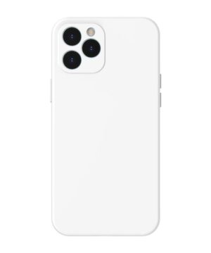 Silikónový obal pre iPhone 12 Pro, Liquid Silica Ivory White