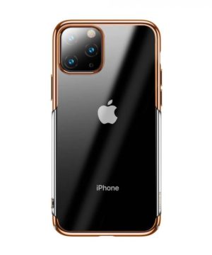 Puzdro pre iPhone 11 Pro MAX Glitter Gold