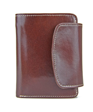 Luxusná kožená peňaženka č.8511 v hnedej farbe